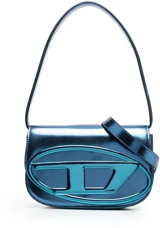 1DR metallic shoulder bag