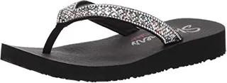 Skechers Cali Women's womens Meditation - Lotus Bae Flip Flop