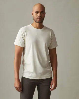 Classic Cotton Crew Tee - Turtledove