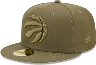 Men's New Era Olive Toronto Raptors Color Pack 59FIFTY Fitted Hat