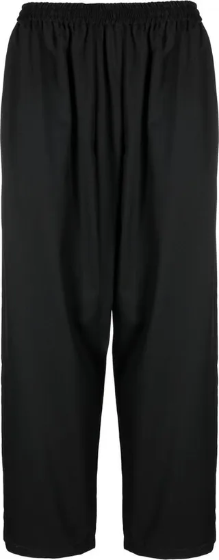 Slip-On Straight-Leg Trousers