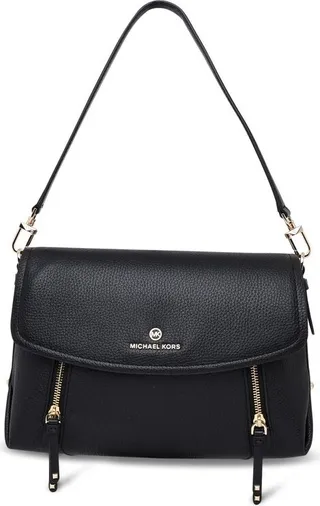 Michael Michael Kors Brooklyn Logo Plaque Shoulder Bag