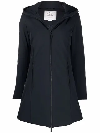 Padded Hooded Parka Coat
