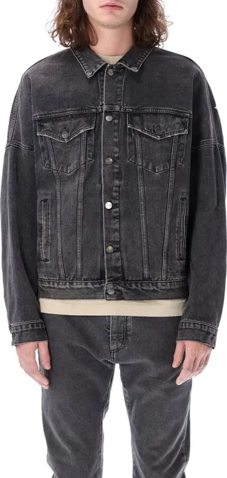 Back Logo Denim Jacket