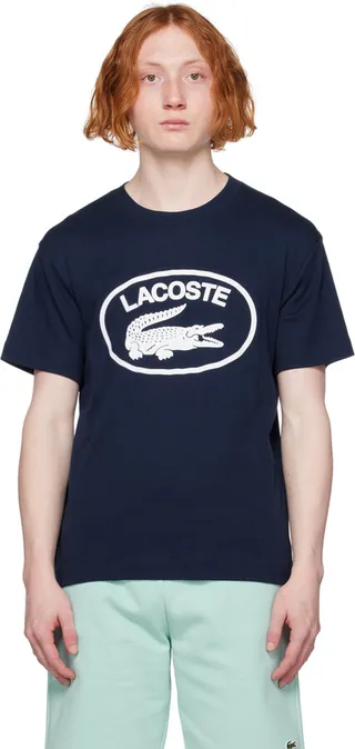 Lacoste Navy Relaxed Fit T-Shirt