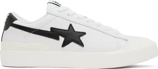 BAPE White Mad Sta Sneakers