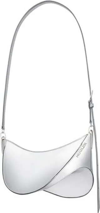 Embossed spiral curve 01 shoulder bag