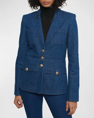 Keith Denim Utility Jacket