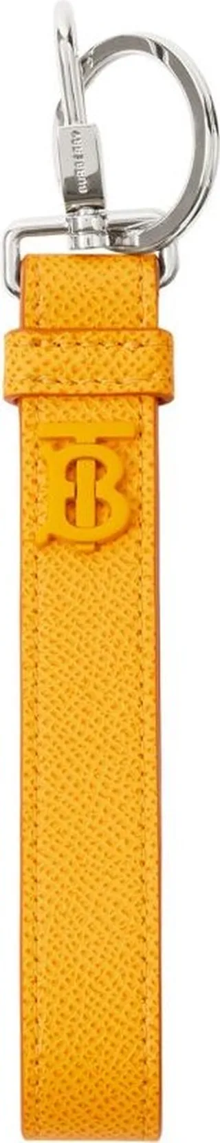 Burberry Leather Monogram Key Ring