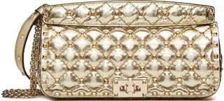 Rockstud Spike metallic shoulder bag
