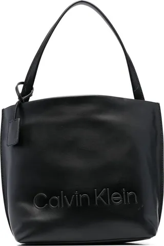 Embossed Logo Tote Bag