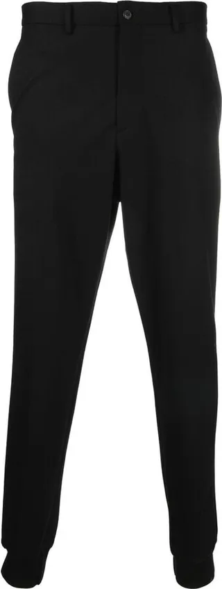 Tapered Cotton Trousers
