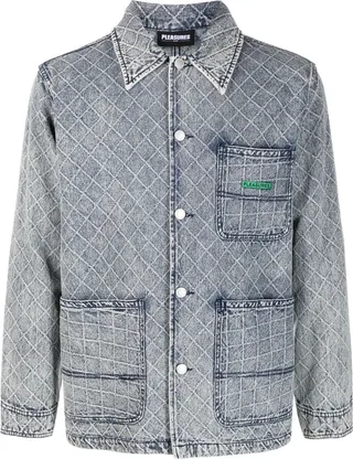 PLEASURES- Denim Jacket