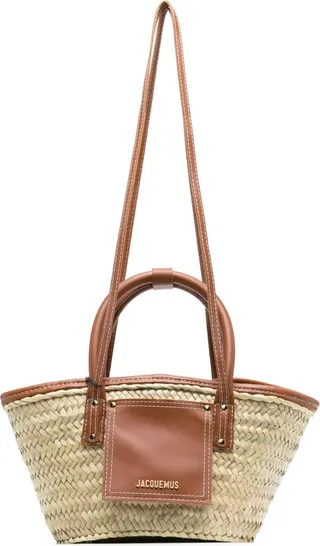 Le panier Soli straw tote bag