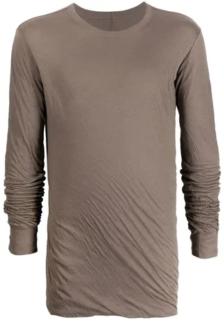 crew neck long-sleeved T-shirt