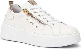 Side Zip Platform Sneaker