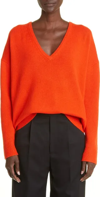 V-Neck Cashmere Sweater