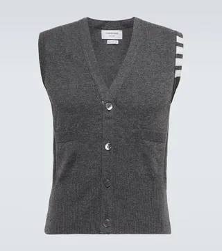 Cashmere sweater vest
