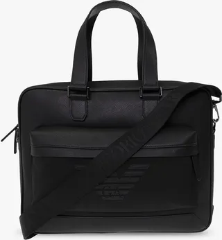 Black briefcase