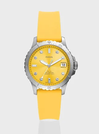 Fb - 01 Silicone Strap Analog Watch