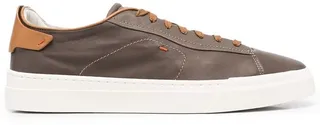 Leather Low-Top Sneakers