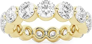 Build Your Own Collection 14K Yellow Gold & Lab Grown Round Diamond Floating Eternity Band