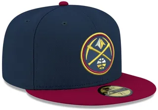 New Era Denver Nuggets Basic 2 Tone 59FIFTY Fitted Cap