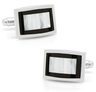 Mother-of-Pearl Cuff Links