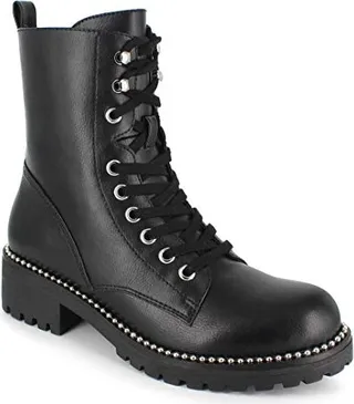 UNIONBAY womens Combat Boots PUBLIC
