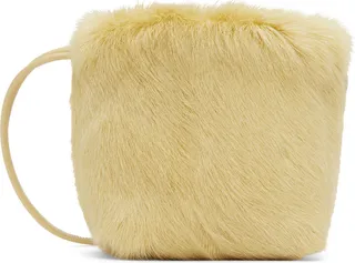 Jil Sander Beige Mini Dumpling Bag