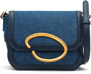 Denim Cross-Body Bag