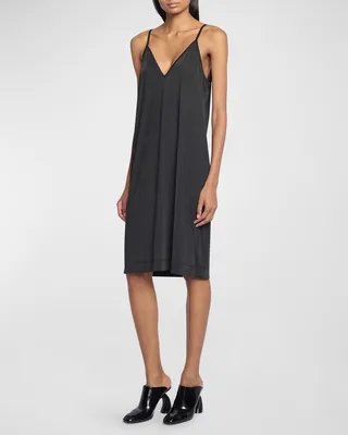 Hunia V-Neck Jersey Slip Dress