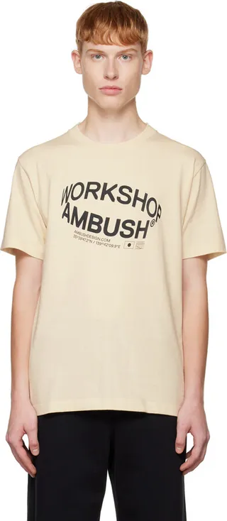 AMBUSH Beige Revolve T-Shirt