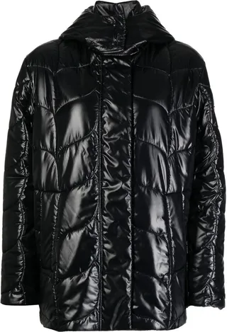 Quilted Hooded Puffer Jacket