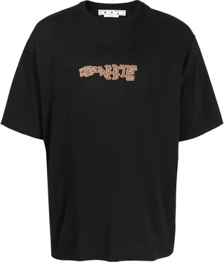 logo-print T-shirt