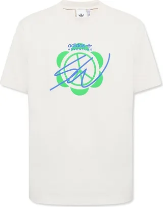 Adidas Originals Logo-Printed Crewneck T-Shirt