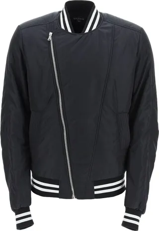 Nylon Bomber Jacket