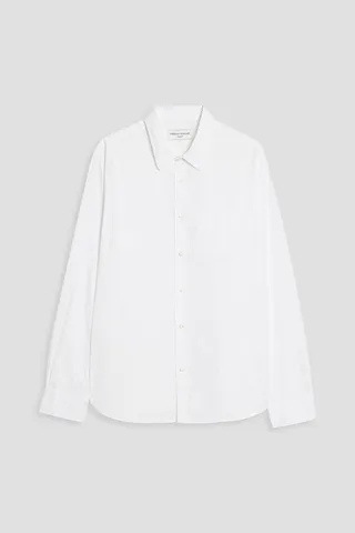 Senoit cotton-seersucker shirt