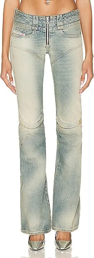 Diesel Low Rise Bootcut in Blue