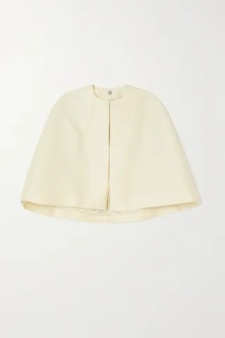 TOTEME - Woven Cape - Off-white