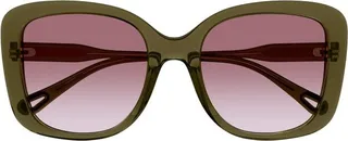 Chloé Eyewear Butterfly-Frame Sunglasses