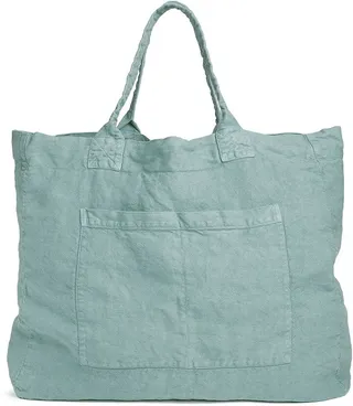 Linen Weekend Bag