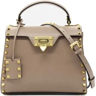 Valentino Garavani Rockstud Alcove Small Tote Bag