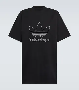 x Adidas logo cotton T-shirt