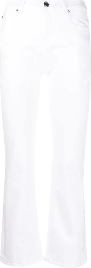 Cropped Bootcut Jeans