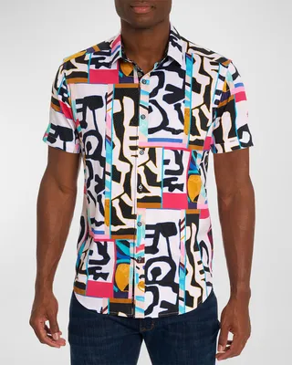 Men's Far Out Short-Sleeve Sport Shirt