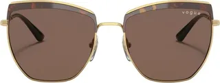 Tortoiseshell-Effect Sunglasses