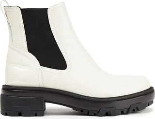 Shaye embossed leather Chelsea boots