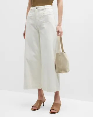 Harper Vintage Wide Ankle Jeans