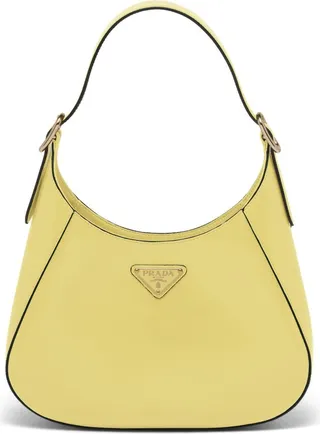 Calf-Leather Shoulder Bag